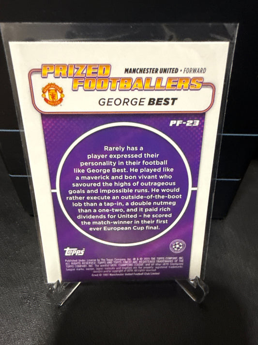 George Best - Man Utd - Topps Finest