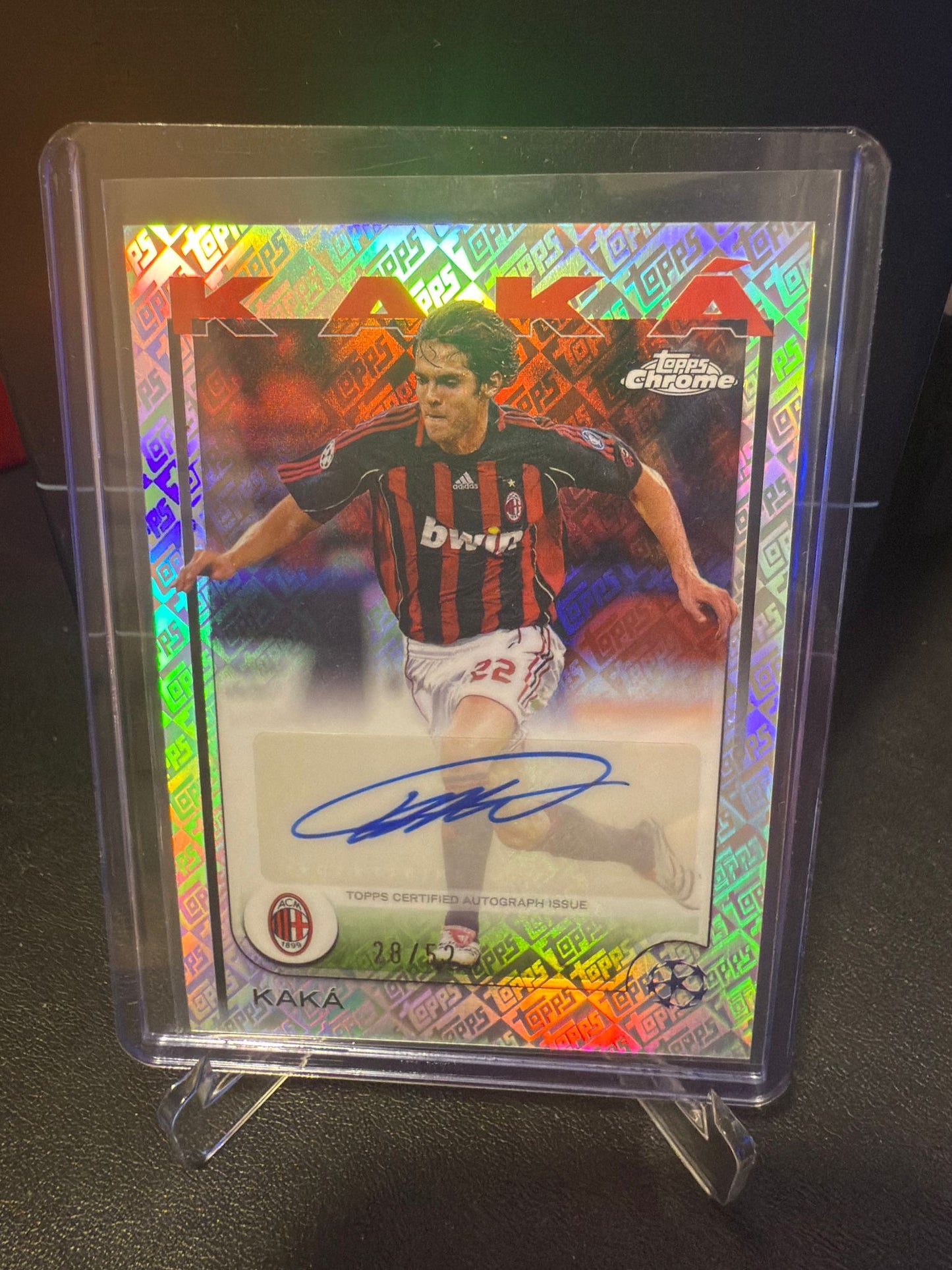 Kaka - AC Milan - Autographed - #28/52