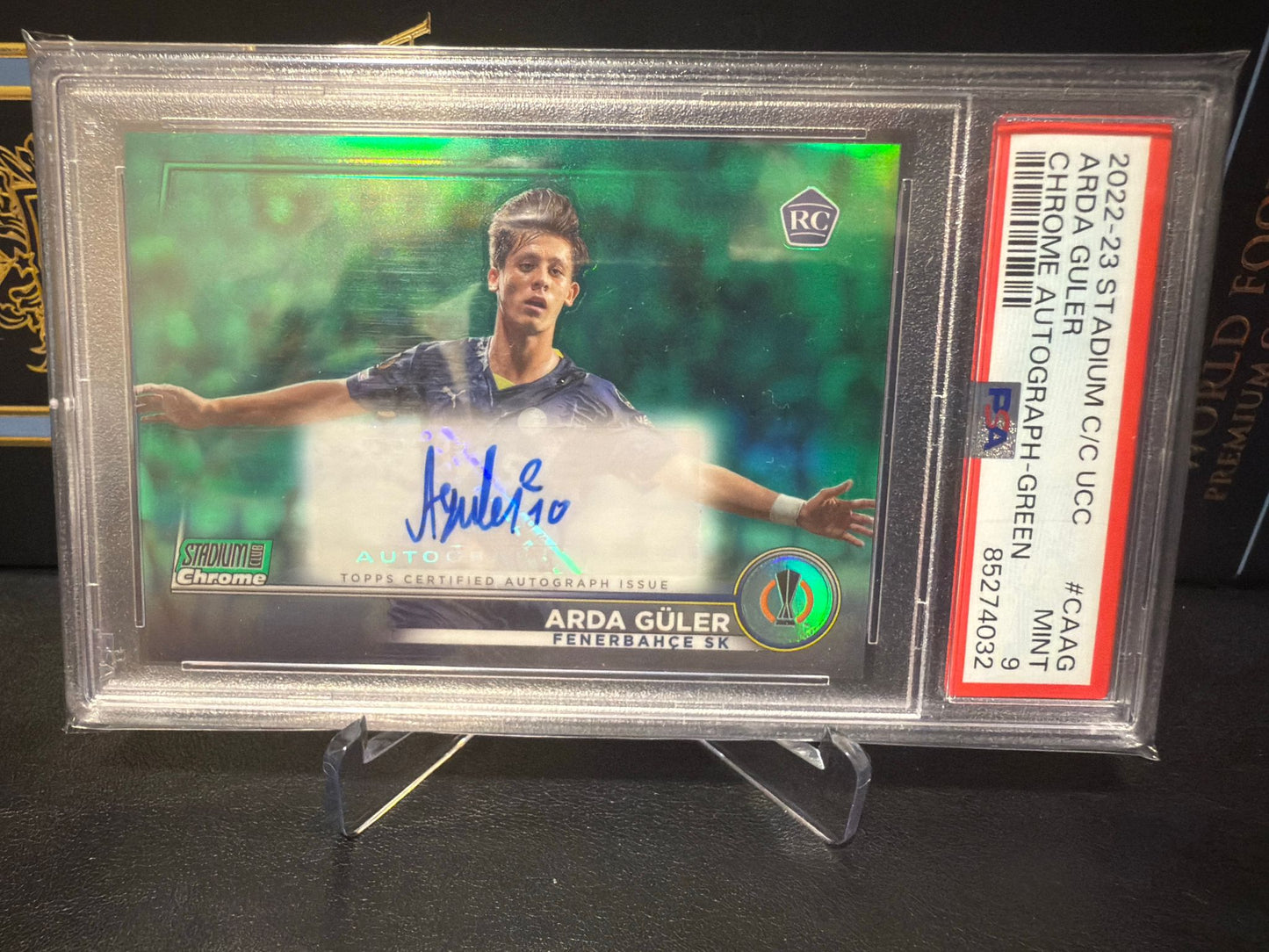Arda Guler - Chrome Autograph - #57/99 - Bid Here https://ebay.us/m/4U1Czj